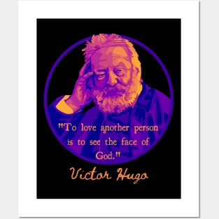 Victor Hugo Portrait and Quote Posters and Art